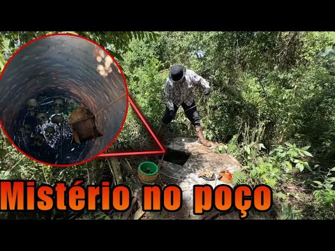 OBJETOS MISTERIOSOS em um POÇO ABANDONADO com ÍMÃ MAGNÉTICO!