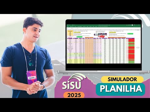 Essa PLANILHA VAI TE AJUDAR MUITO NO SISU 2025 | (Medicina)