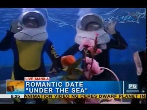 Underwater dating