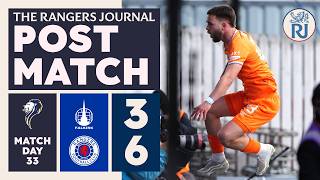 RANGERS HIT SIX vs Falkirk 3 | Match REACTION!