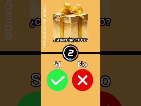 ELIGE SI o NO RÁPIDAMENTE 🎁