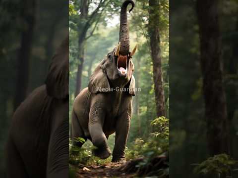 Kitten's Christmas Miracle: An Elephant's Heartwarming Surprise