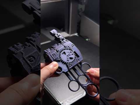 3D Printed Mechanical Robot Hand #3dprinting