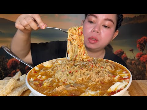 Pedas Nyelekit,Indomie Soto Koya Extra Cabe Uleg Rawit Pedas MUKBANG