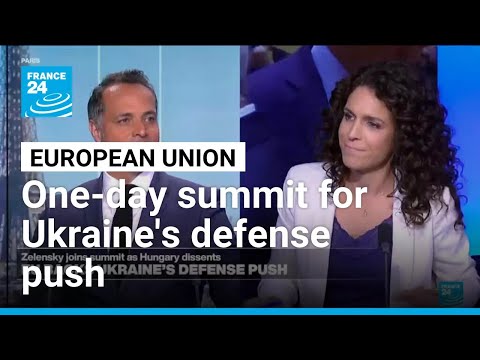 YouTube video thumbnail: European Union Backs Ukraine's Defense Push Against Russia