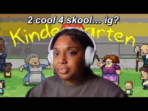 IM THE BIGGEST MENACE TO KINDERGARTEN SOCIETY…