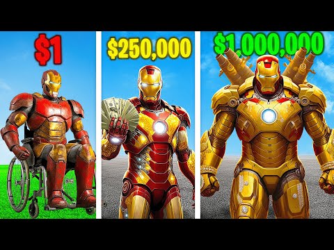 $1 to $1,000,000 Iron Man in GTA 5