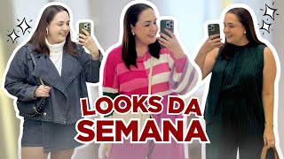 Looks reais plus size que usei na semana •
