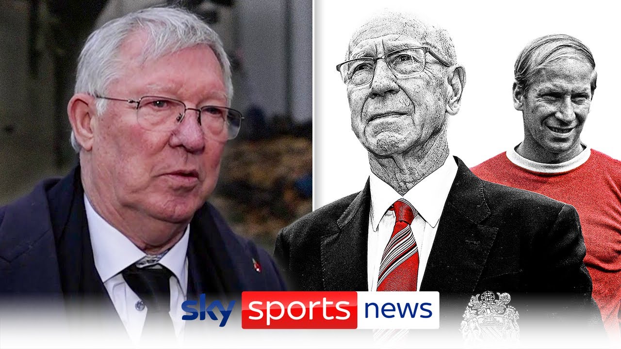 Sir Alex Ferguson, Gary Lineker and more pay tribute to Sir Bobby Charlton