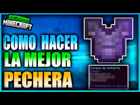 LA MEJOR CORAZA DE MINECRAFT COMO HACERLO  - JUGANDO MINECRAFT Ep 37