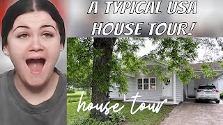 British Mum Reacts to a Small Town House Tour in Rural America!