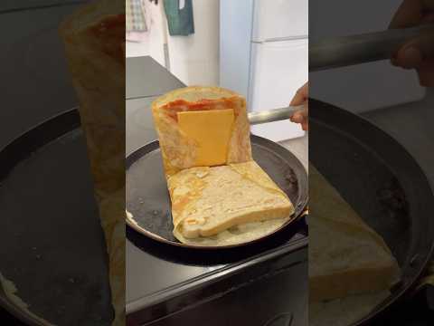 Bread omelette 🍳 #breakfast #shorts