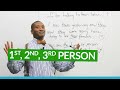 Identifying First, Second, and Third Person in English