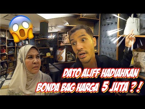 Dato Aliff Hadiahkan Bag Beharga 5 Juta Untuk Bonda ! - TV Terlajak Laris