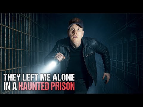 We Spent A Terrifying Night ALONE Inside America’s Most Haunted Prison… #paranormalactivity