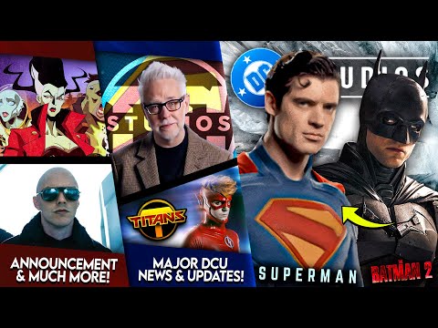 WHAT?! New SUPERMAN Details, DCU Titans, Creature Commandos RENEWED + The Batman 2 RANT!