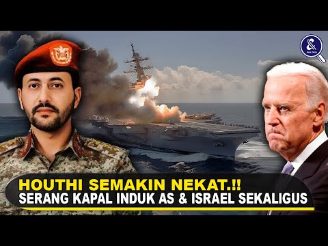 KAPAL PERANG AS DIBOMBARDIR RUDAL HOUTHI! Pertarungan Houthi & AS Di Laut Merah Semakin Membara