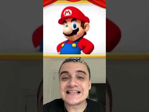 O Speed imitando os personagens do Mario Party Island Tour
