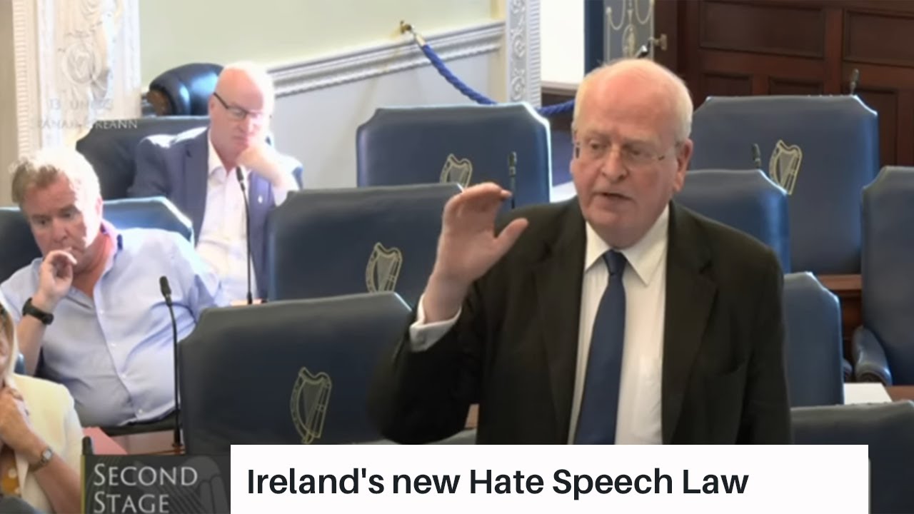 Senator Michael McDowell - Ireland's new Hate Speech Law
