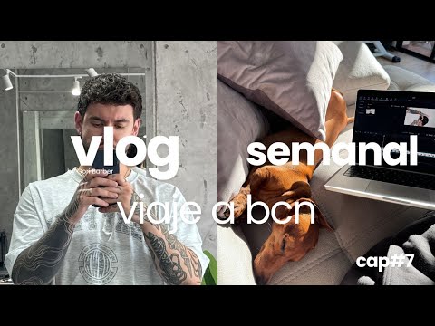 #7 Vlog de barbero, viaje a BCN, cumpleaños, shopping, deporte, Gori Barber