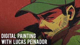How to Use Digital Brushes with Lucas Peinador