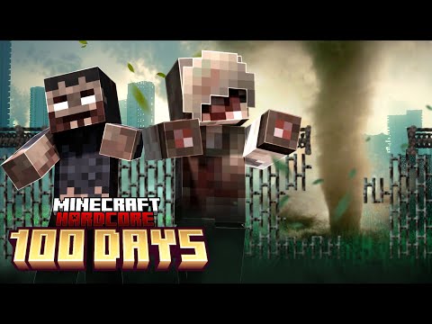 100 Days in a BRUTAL Zombie Apocalypse in Hardcore Minecraft