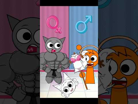 POV Gray not let Zip Oren Tox into Pinki's shower, but Oren Wenda... | Incredibox Sprunki