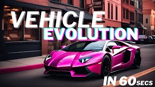 True Evolution of Cars #trending #evolution #2024 #porshe #lamborghini #toyota #nascar #camaro