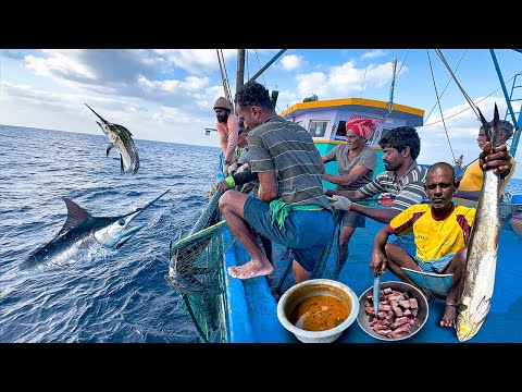 Amazing🤩 Our Second Day We Stay In The Deep Sea And Caught Lot Of Tuna Fishes | Day-02 | S06-EP02