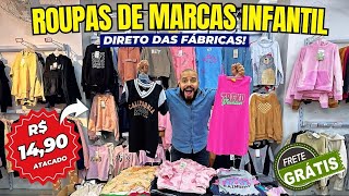 ACHEI NO BRÁS | LOJA DE FÁBRICA Por R$14,90 MODA INFANTIL NO BRÁS ATACADO +BARATO 25 DE MARÇO ROUPAS
