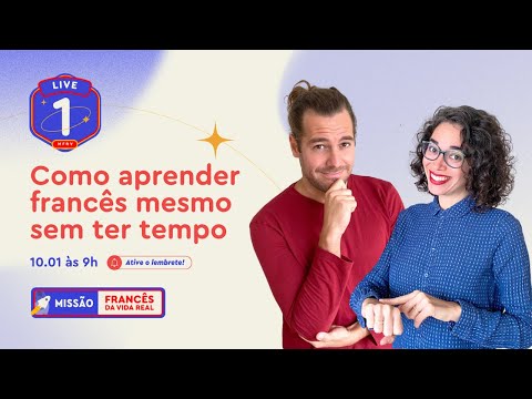 🚀 Live 1. MFVR 2025 | Como aprender francês mesmo sem ter tempo