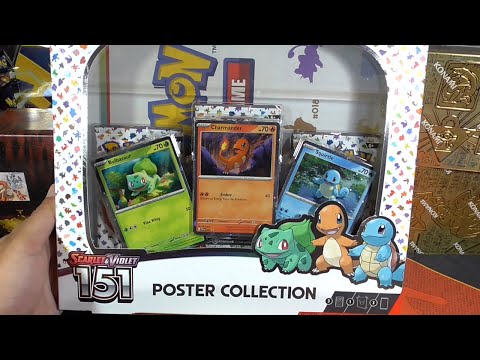 LA MEJOR APERTURA DEL AÑO! CARTAS POKÉMON 151 POSTER COLLECTION