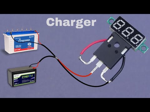 Powerful 12V Battery Charger // How to Make 12V Battery Charger at home