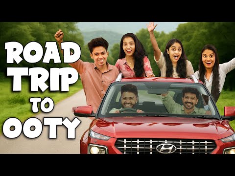 ROAD TRIP TO OOTY 😍🚘 | SREE-ന്റെ കിളി പോയി 🥹 | OOTY DIARIES DAY 1