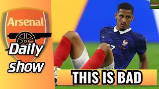 🚨 BREAKING: Saliba OUT 4–5 MONTHS! 😱 Arsenal in BIG Trouble?