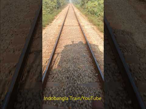 ট্রেন চালকের চোখে রেল লাইনের অবস্থা । ঝুকি নিয়ে চলছে ট্রেন