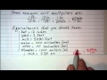 Unit Conversions and Multipliers