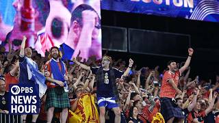 YouTube video thumbnail: How Americans are Welcoming World Cup Fans From Across the Globe