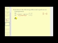 Understanding Homogeneous Differential Equations