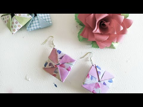 Come Realizzare Degli Orecchini Con Gli Origami Fai Da Te Mania