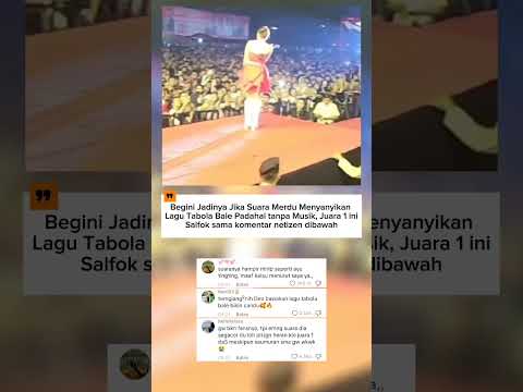 tabola bale tanpa musik semerdu ini #tabolabale