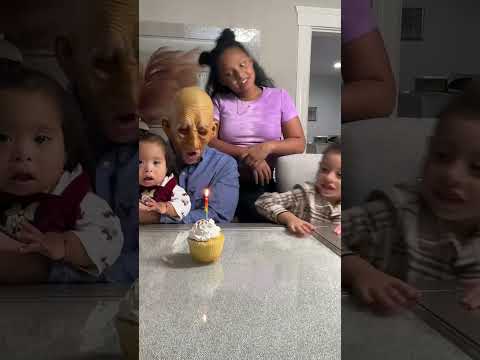 Granddaughter ruins grandpa’s birthday 🥳 #funny #funnyvideos #prank #shortvideo #shorts #short
