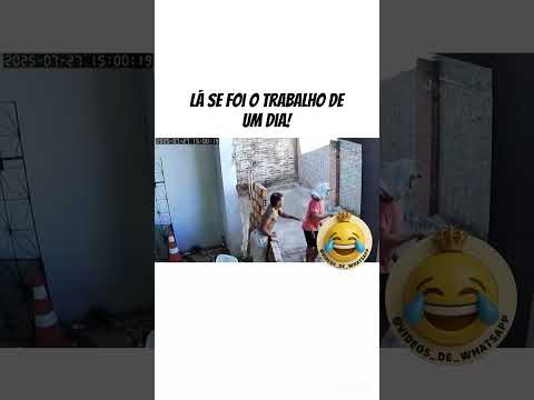 LÁ SE FOI O TRABALHO DE UM DIA! #virais #trabajo #trabalho #work
