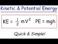 Energy Types and Calculations