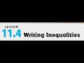 Exploring the Basics of Writing Inequalities