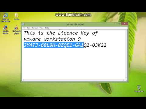 vmware workstation 9 license key
