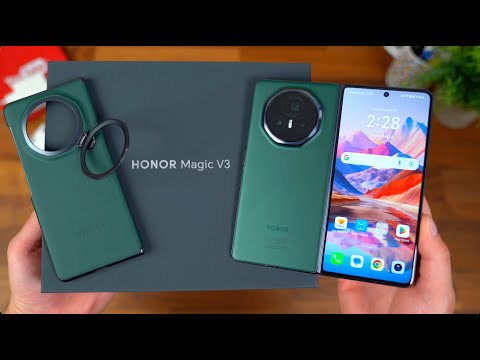 Honor Magic V3 Unboxing: Thinnest Foldable Yet!