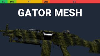 M249 Gator Mesh Wear Preview