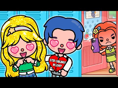 I Fall In Love With Step-Brother (Trap In Love - Ep 3) 💔 Toca Life Story | Toca Boca