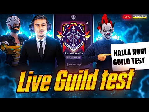 NALLA NONI IS LIVE๐ปGARENA FREE FIRE๐GUILD TEST LIVE#shortsfeed #totalgaming #tondegamer #freefire